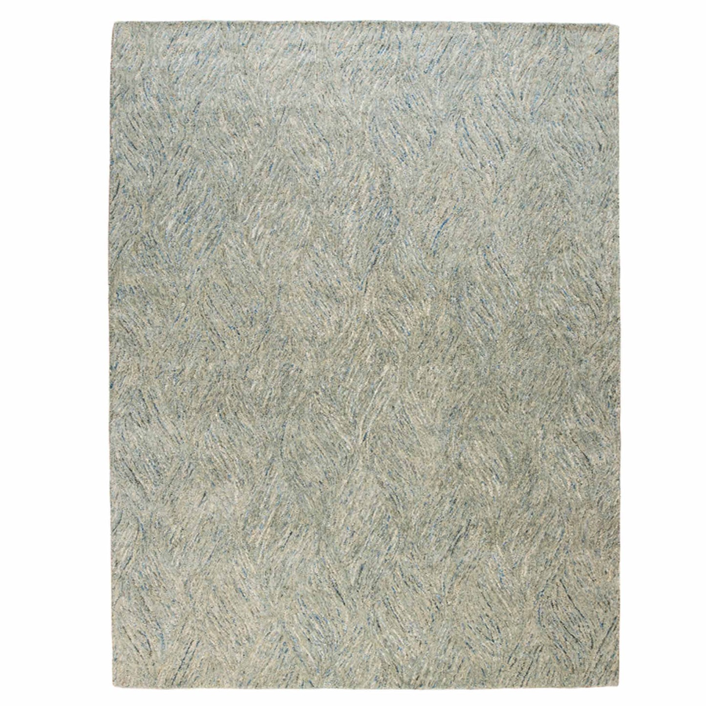 Tapete Decorativo Feizy Helena 144N – Azul Celeste | Gris en Lana Natural
