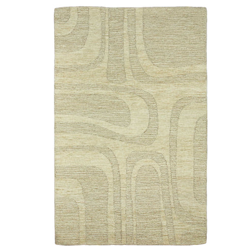 Tapete Decorativo Feizy Helena 145N – Ivory | Beige con Relieve Orgánico