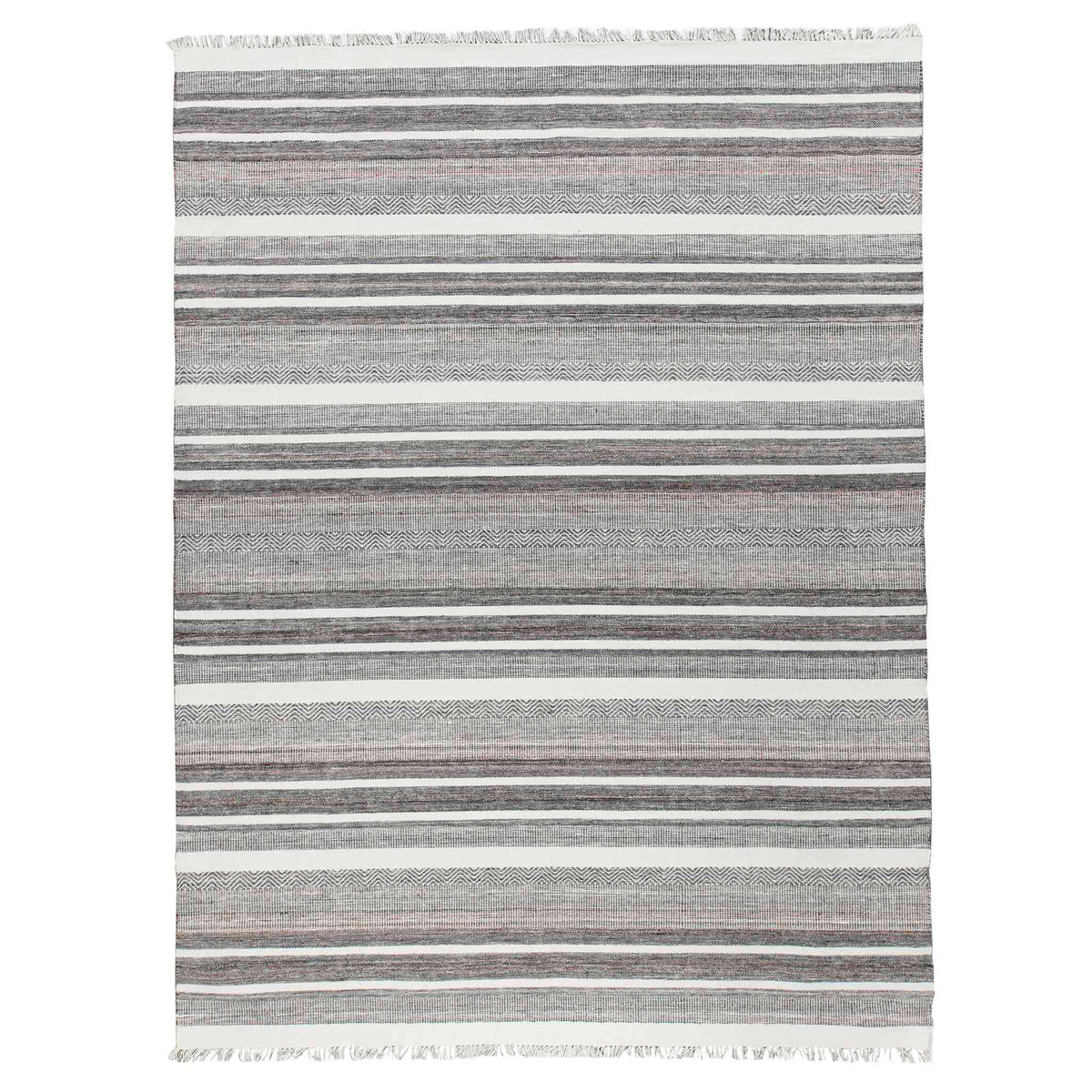 Tapete Decorativo Laia 109N Gris / Rojo – Natural · Exterior