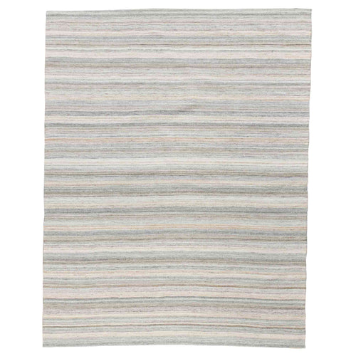 Tapete Decorativo Feizy Laia 111N – Rayas Artesanales Celeste | Crema Indoor / Outdoor