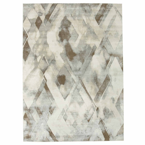 Tapete Decorativo Feizy Montreal 1100C – Abstracto Moderno en Mocha | Crema