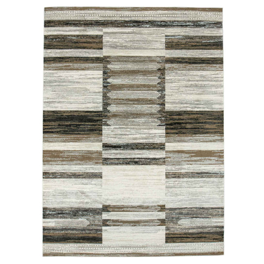 Tapete Decorativo Feizy Montreal 1101C – Geométrico Moderno en Color Mocha