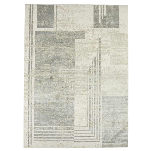 Tapete Decorativo Feizy Montreal 1102C – Geométrico Moderno en Beige | Café