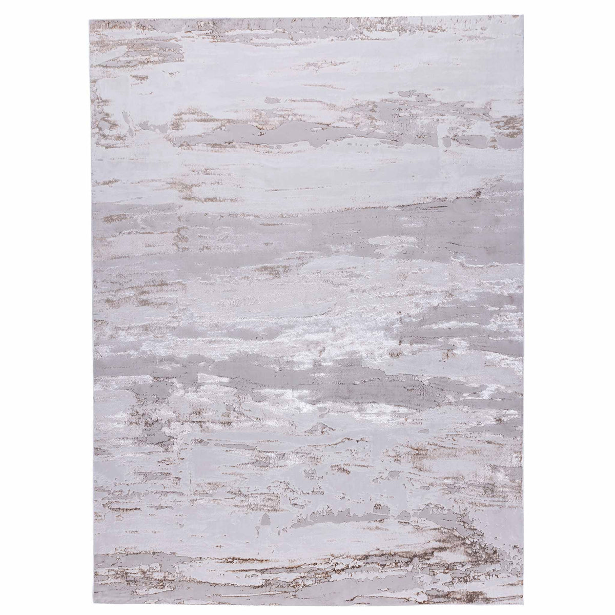 Tapete Decorativo Nela 1018C Dorado / Crema – Abstracto · Interior