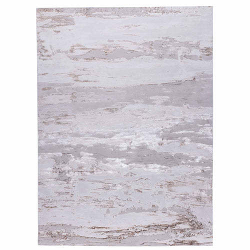 Tapete Decorativo Feizy Nela 1018C – Abstracto Moderno Dorado | Crema