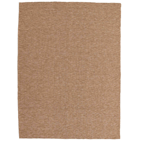 Tapete Decorativo Feizy Sari 2017R – Tejido Plano Natural Crema | Negro