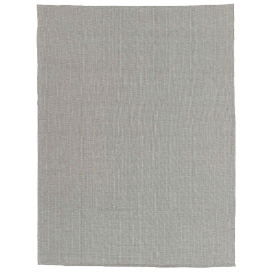 Tapete Decorativo Feizy Sari 2018R – Tejido Plano Moderno Negro | Marfil