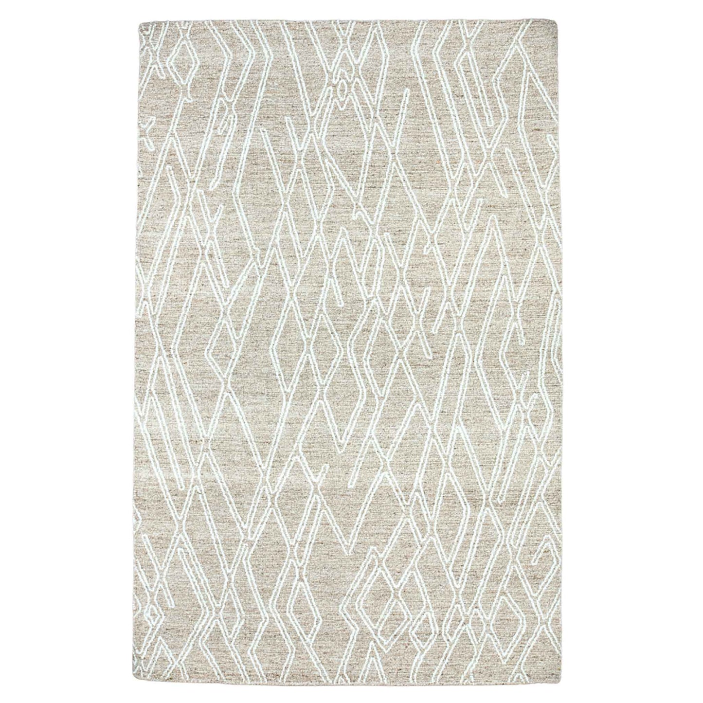Tapete Decorativo Feizy Yane 2020R – Diseño Tufted Moderno Ivory | Sand