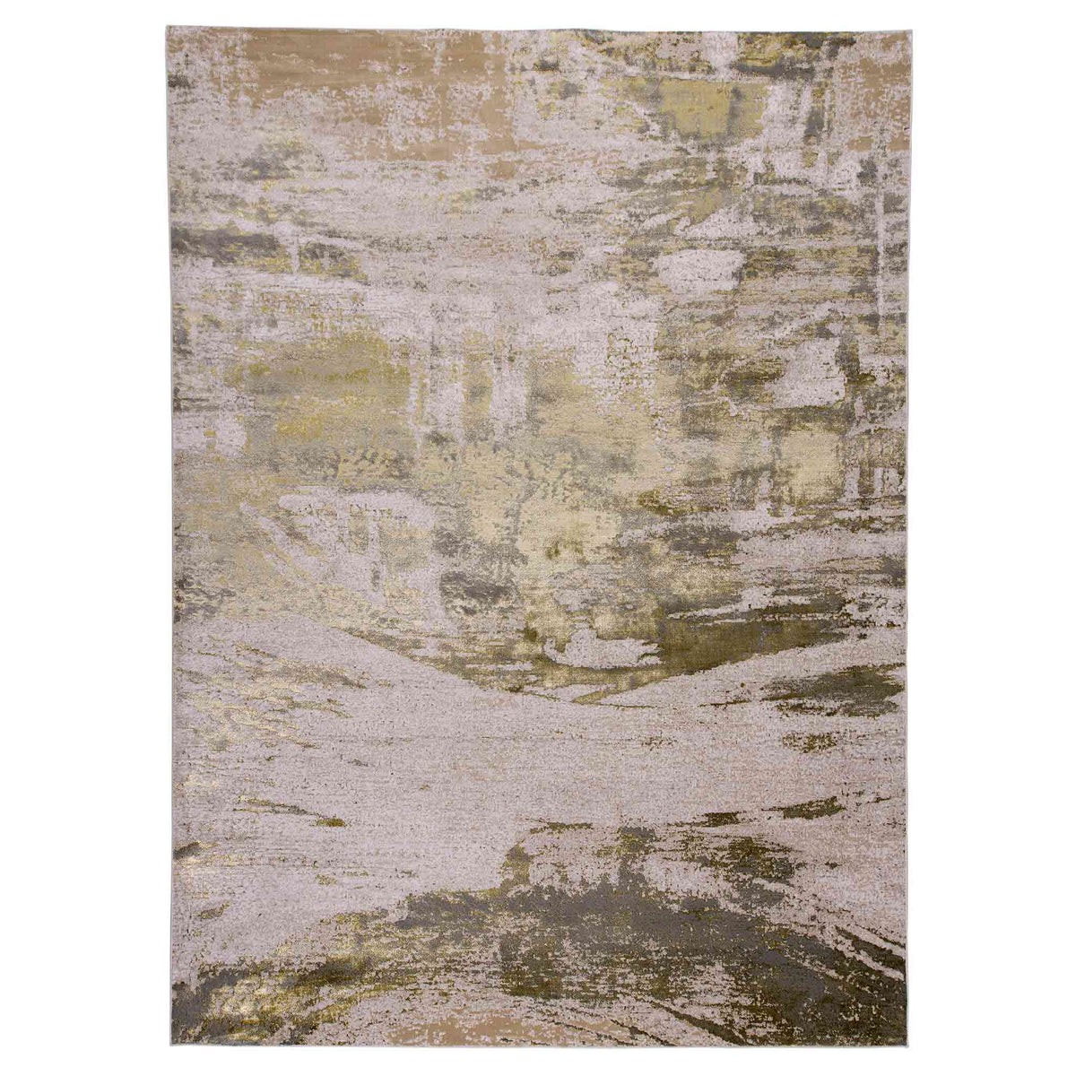 Tapete Decorativo Zuria 1016C Taupe – Abstracto · Interior