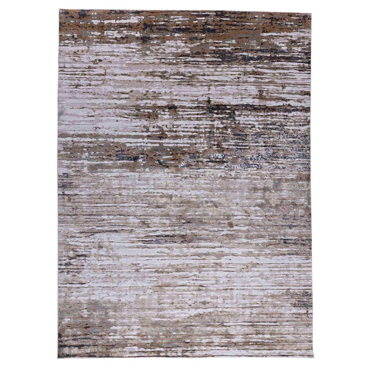 Tapete Decorativo Zuria 1020C Beige / Dorado – Abstracto · Interior