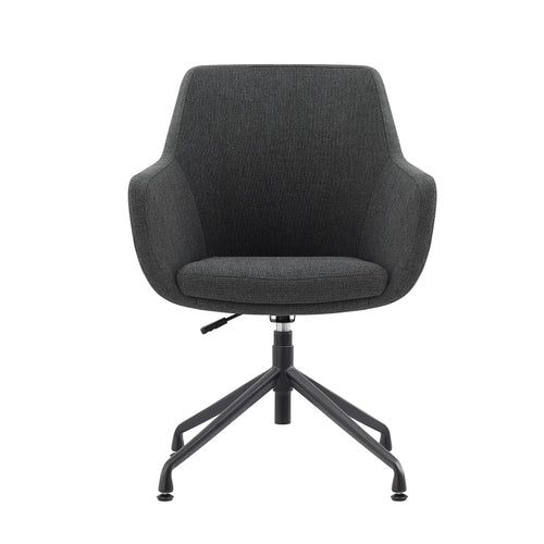 Silla Ejecutiva Tripoli OHV-2005 Negro – Acabado Bicolor Premium con Base Piramidal