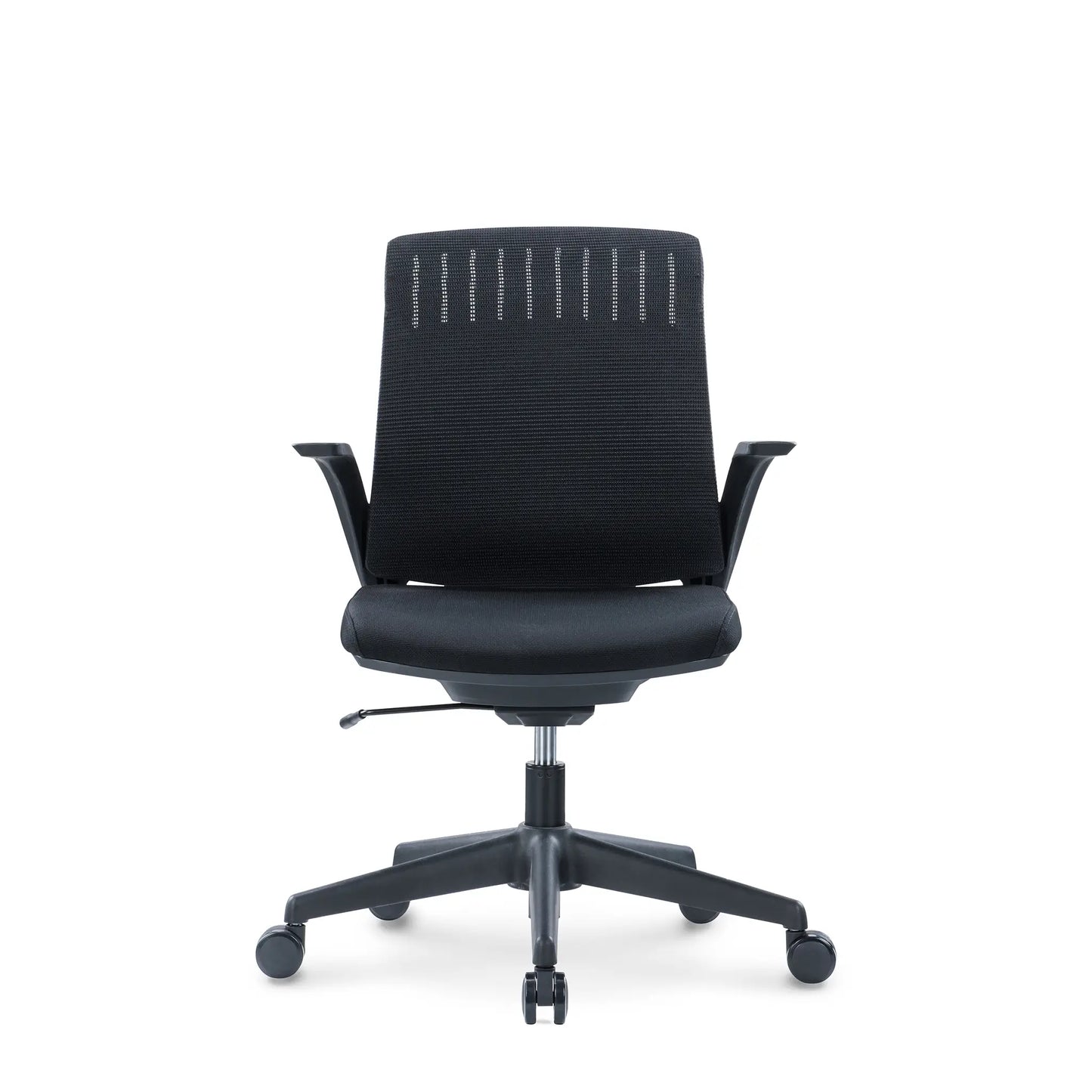 Silla Operativa Whale OHE-100 Negra – Soporte Lumbar y Diseño Ergonómico