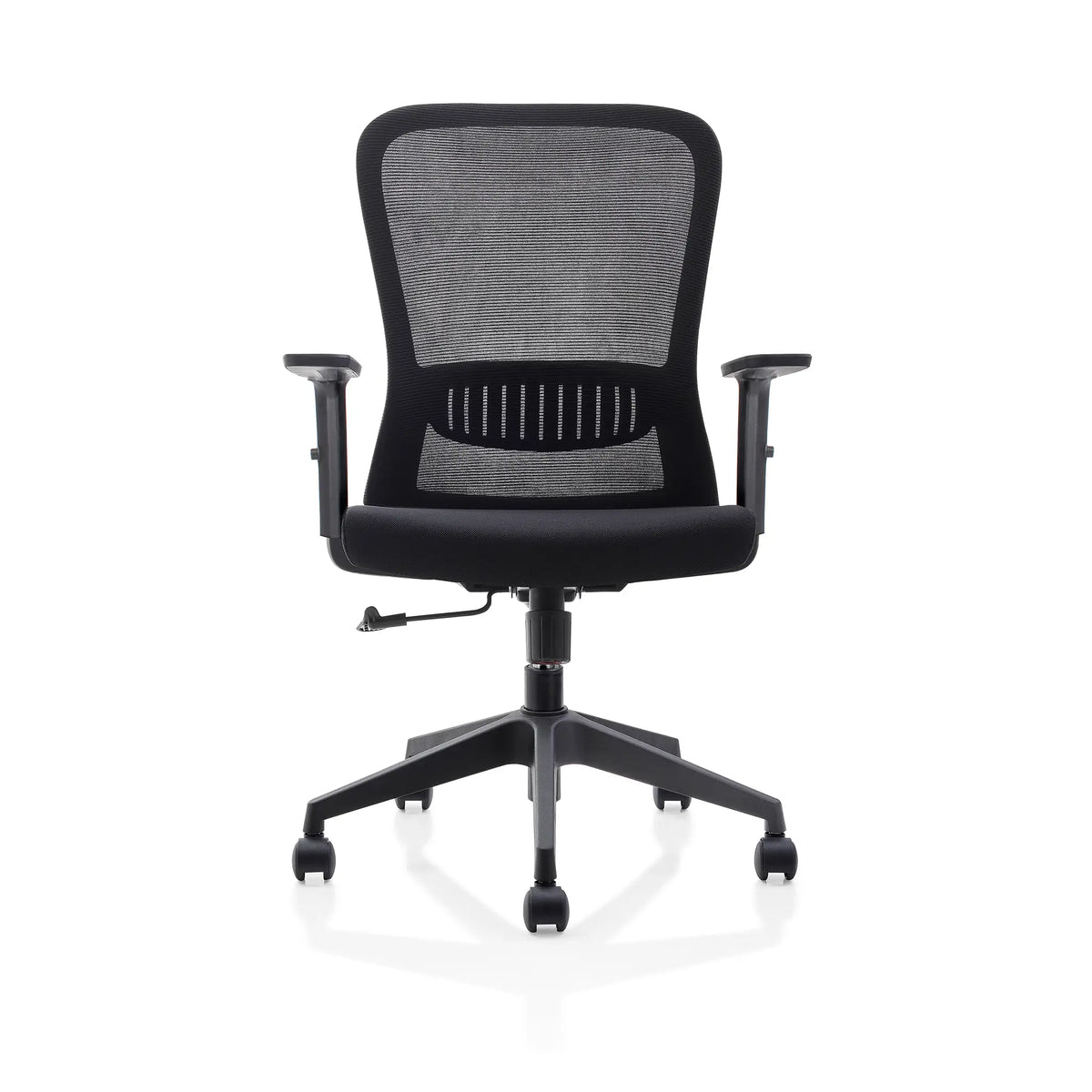 Silla Operativa Cozy OHE-173 Negra – Comodidad Ergonómica con Altura y Soporte Ajustables