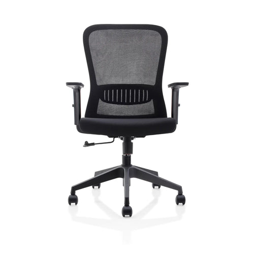 Silla Operativa Cozy OHE-173 Negra – Comodidad Ergonómica con Altura y Soporte Ajustables