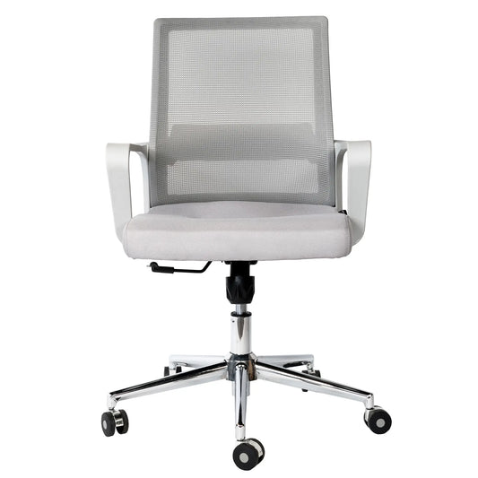 Silla Operativa Sling OHE-94Plus Gris – Estilo Ejecutivo con Respaldo Medio y Espuma de Alta Densidad