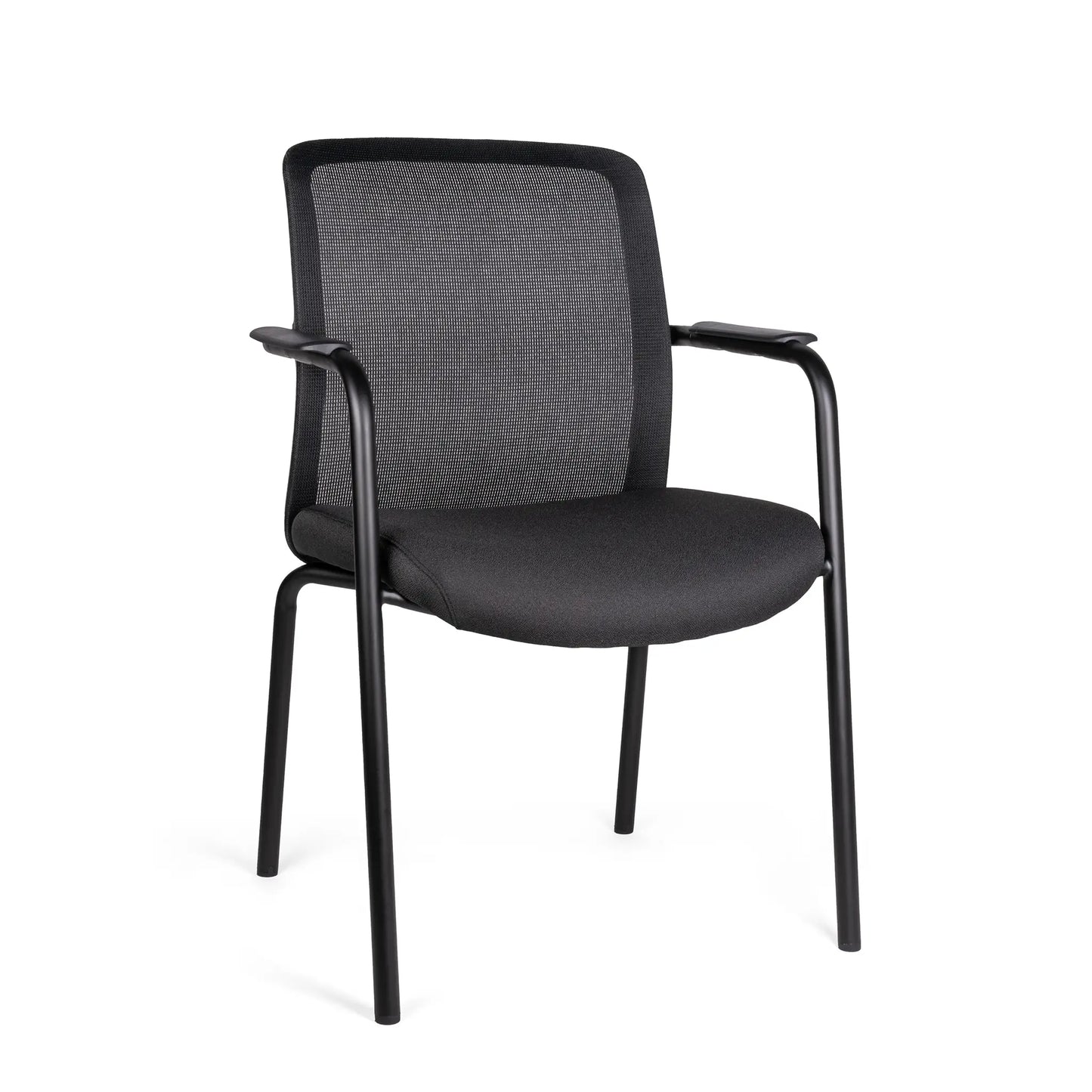 Silla de Visita FRIDA OHV-115 Negra – Estilo Ligero y Versátil para Espacios Dinámicos