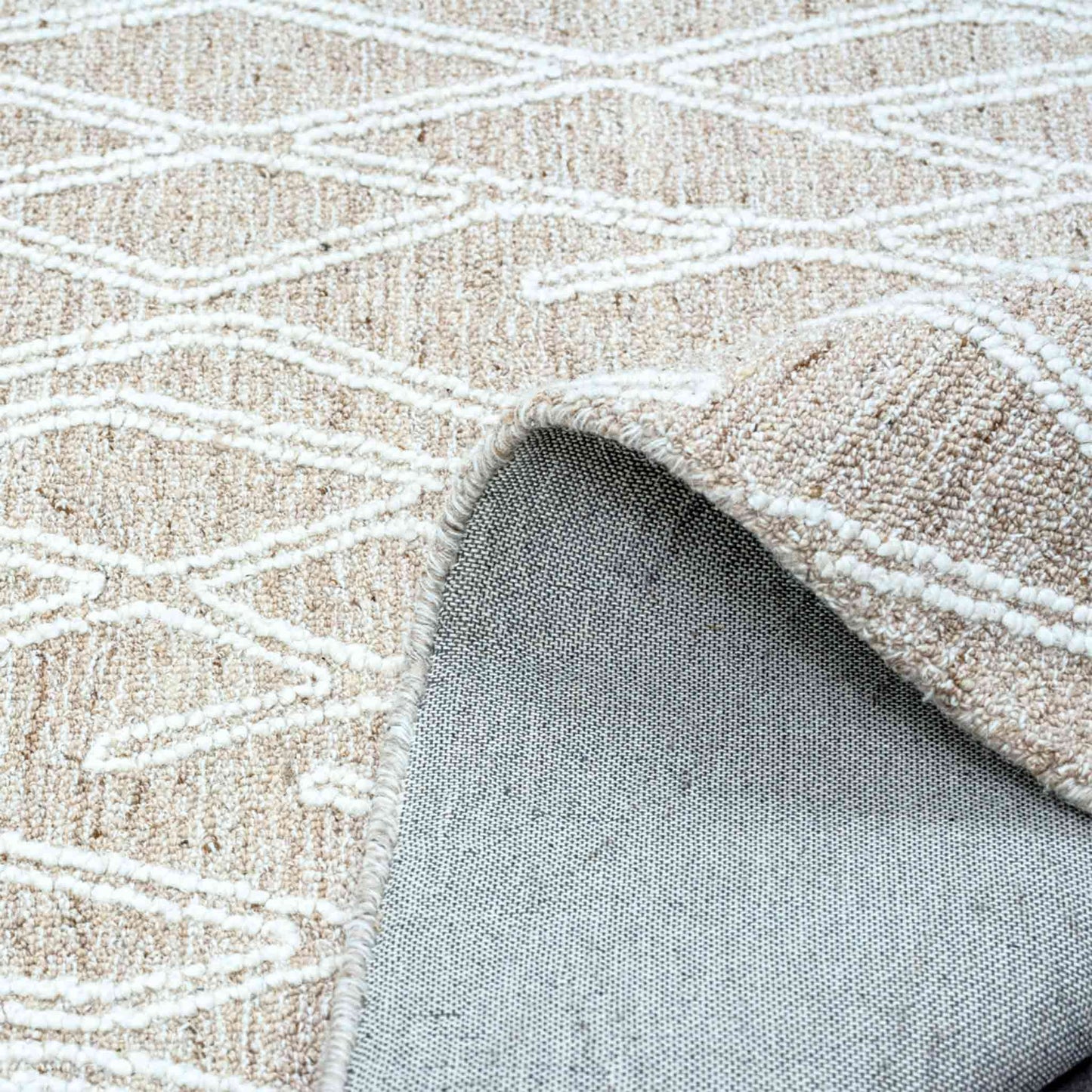 Tapete Decorativo Feizy Yane 2020R – Diseño Tufted Moderno Ivory | Sand