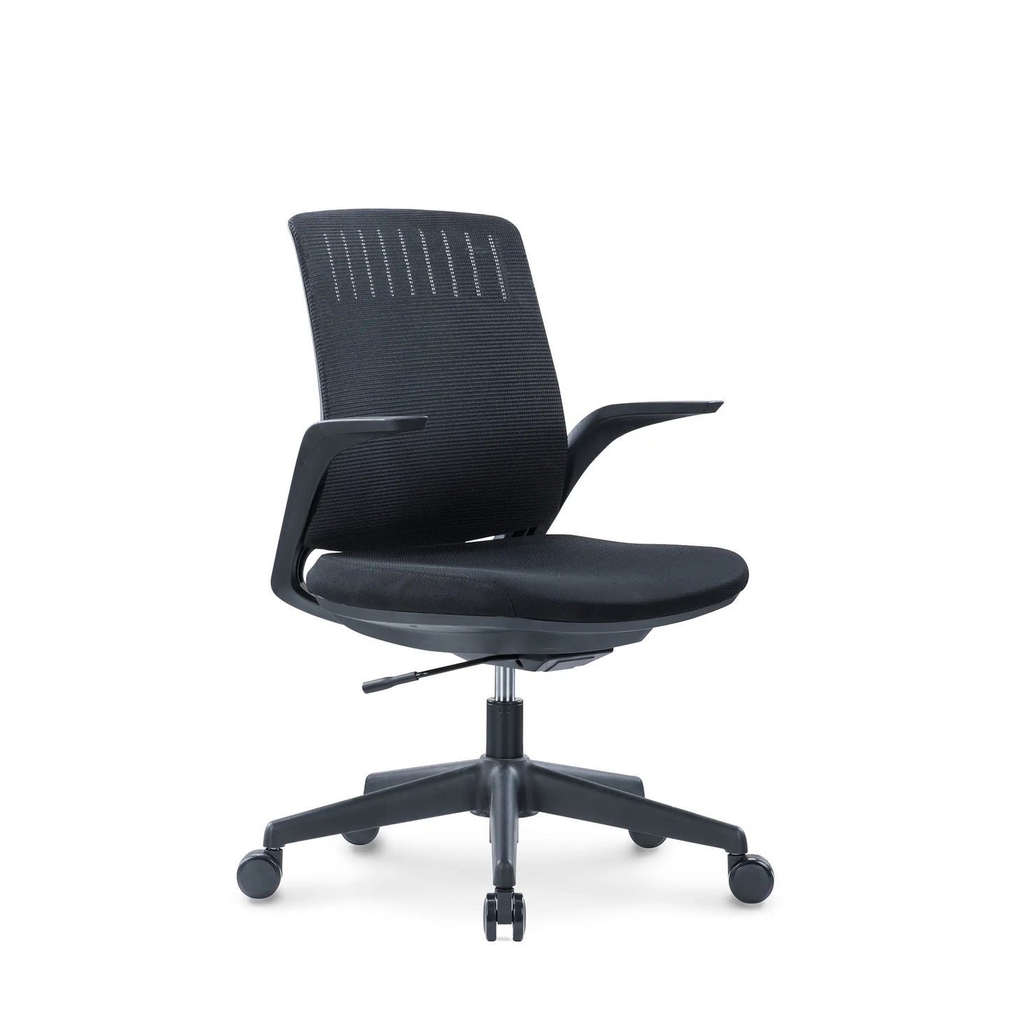 Silla Operativa Whale OHE-100 Negra – Soporte Lumbar y Diseño Ergonómico
