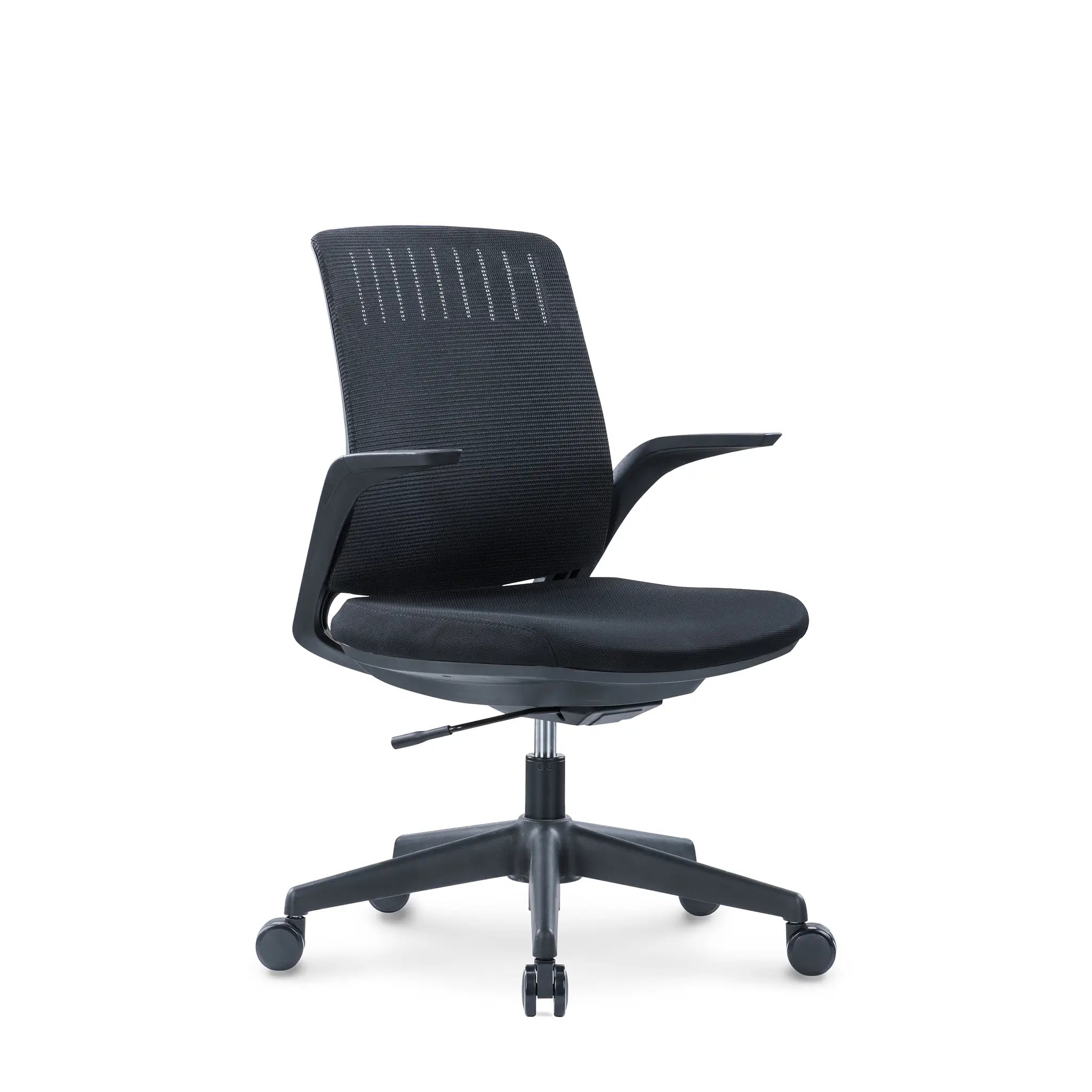 Silla Operativa Whale OHE-100 Negra – Soporte Lumbar y Diseño Ergonómico
