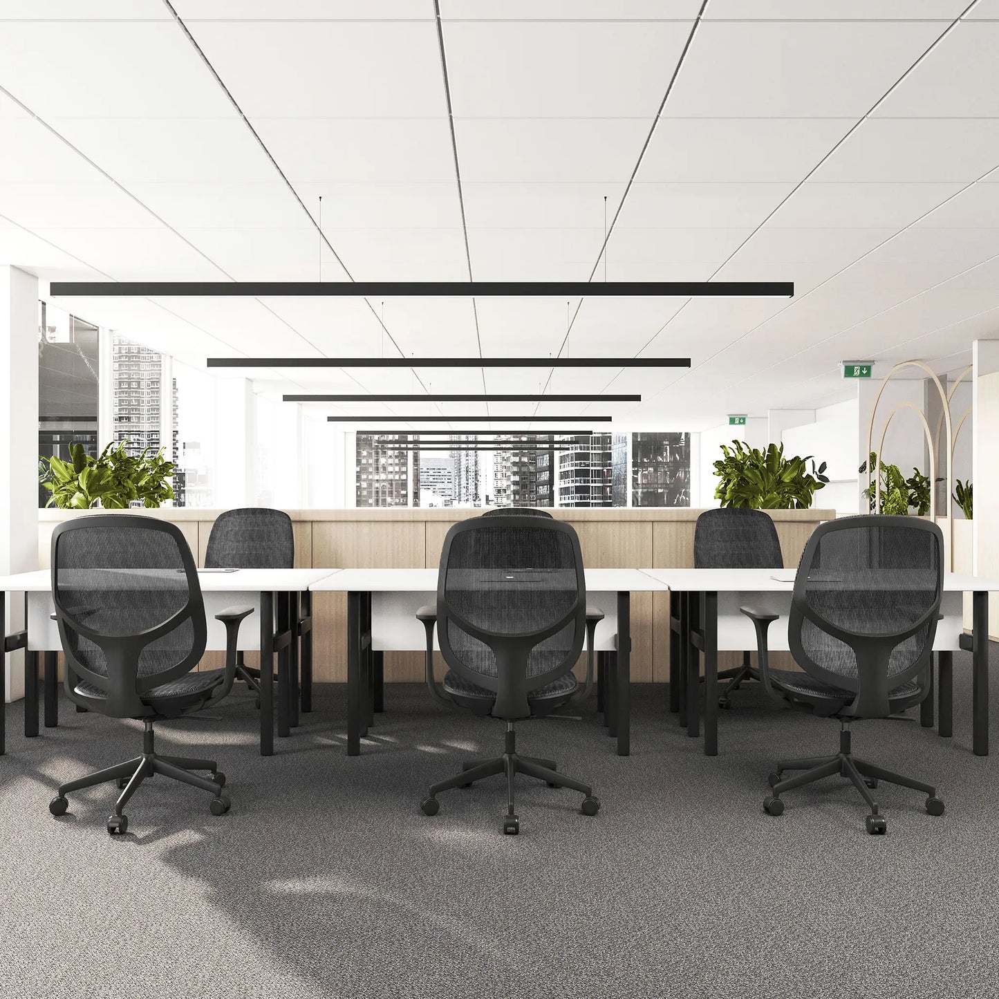 Silla Operativa Vento OHS-30 – Ergonomía Profesional con Componentes Certificados
