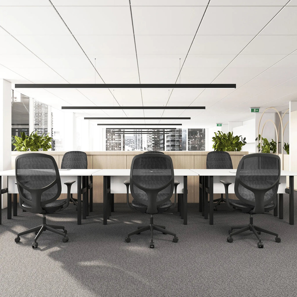 Silla Operativa Vento OHS-30 – Ergonomía Profesional con Componentes Certificados