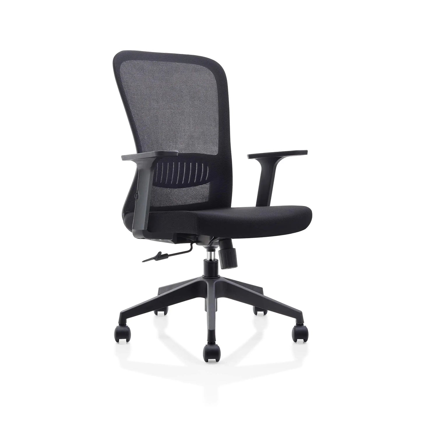 Silla Operativa Cozy OHE-173 Negra – Comodidad Ergonómica con Altura y Soporte Ajustables