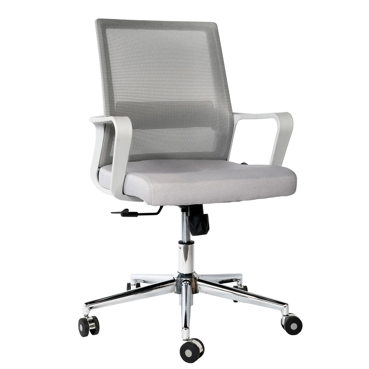 Silla Operativa Sling OHE-94Plus Gris – Estilo Ejecutivo con Respaldo Medio y Espuma de Alta Densidad