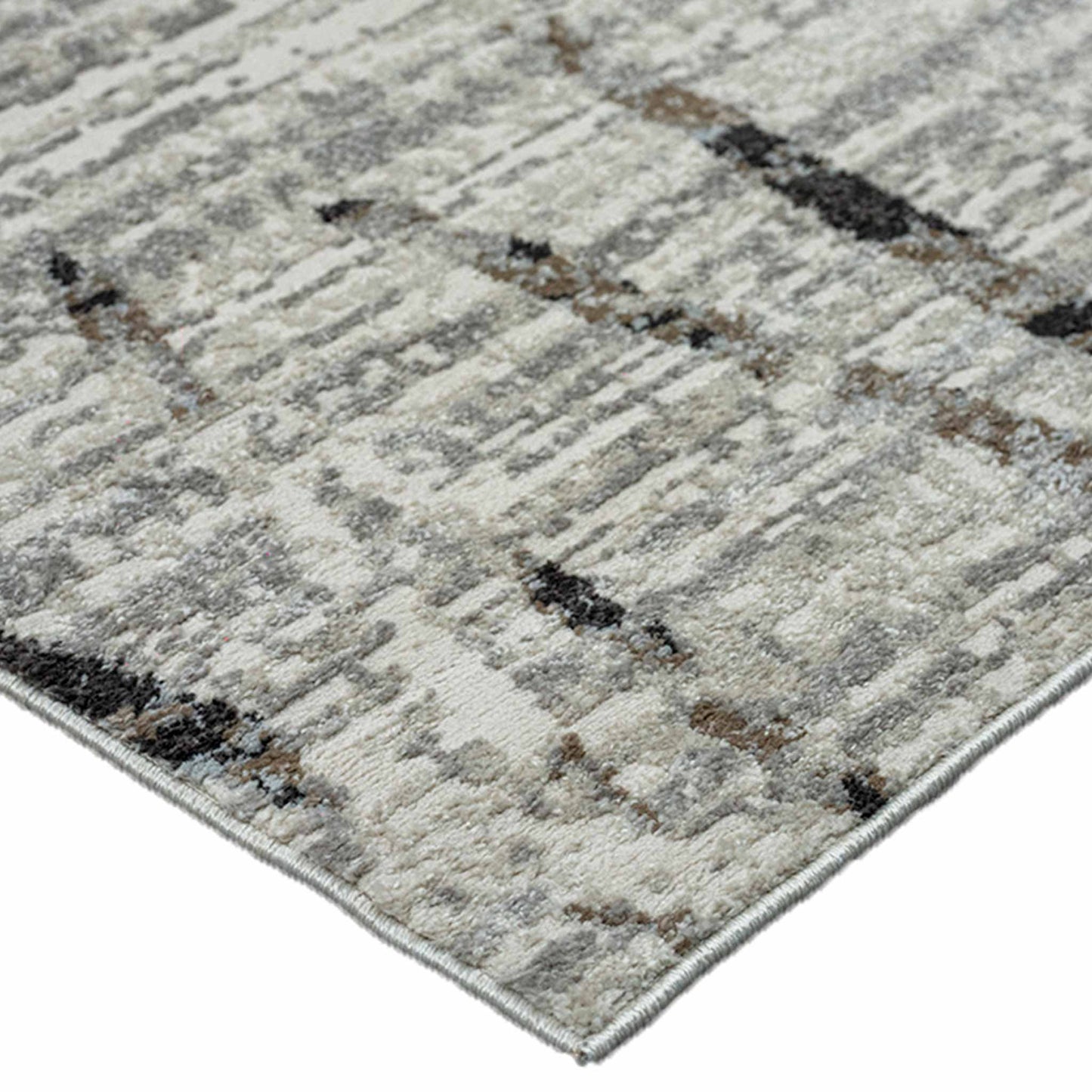 Tapete Decorativo Feizy Montreal 1099C – Beige | Café con Geometría Moderna