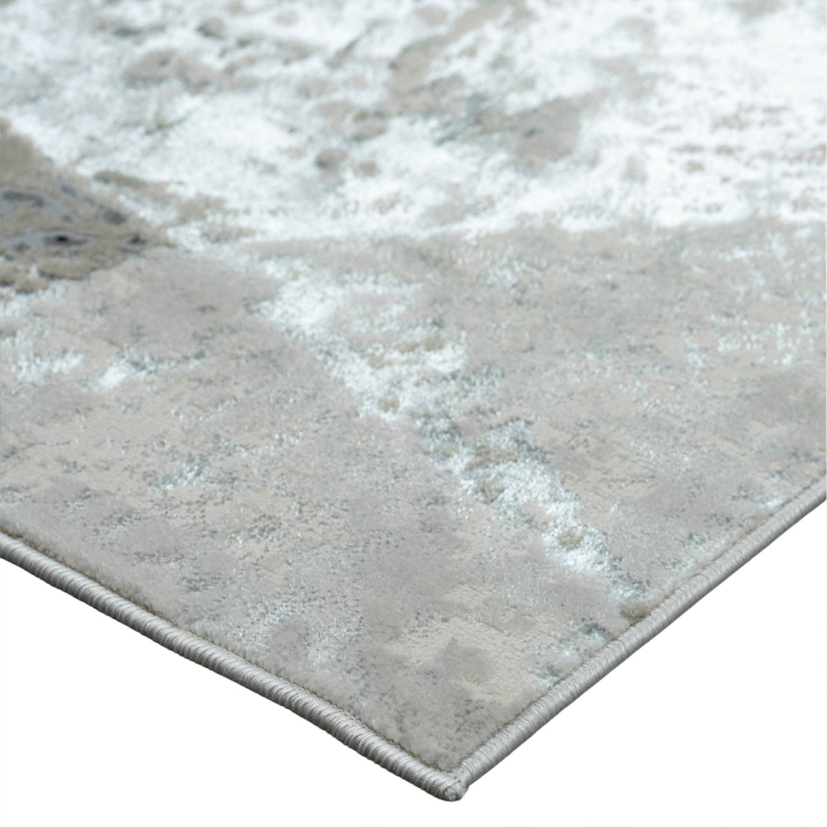Tapete Decorativo Nela 1094C Plata – Abstracto · Interior