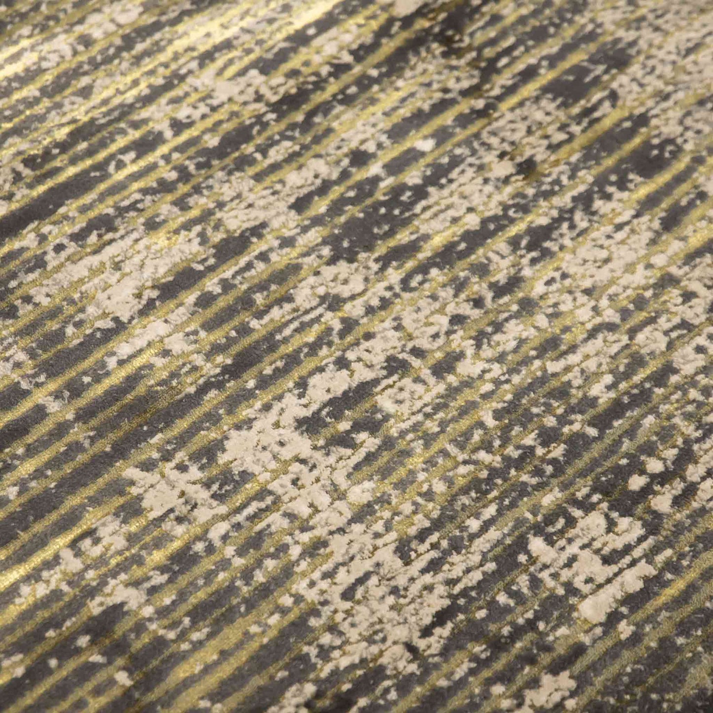 Tapete Decorativo Feizy Zuria 1014C – Abstracto Moderno Metálico Dorado | Verde