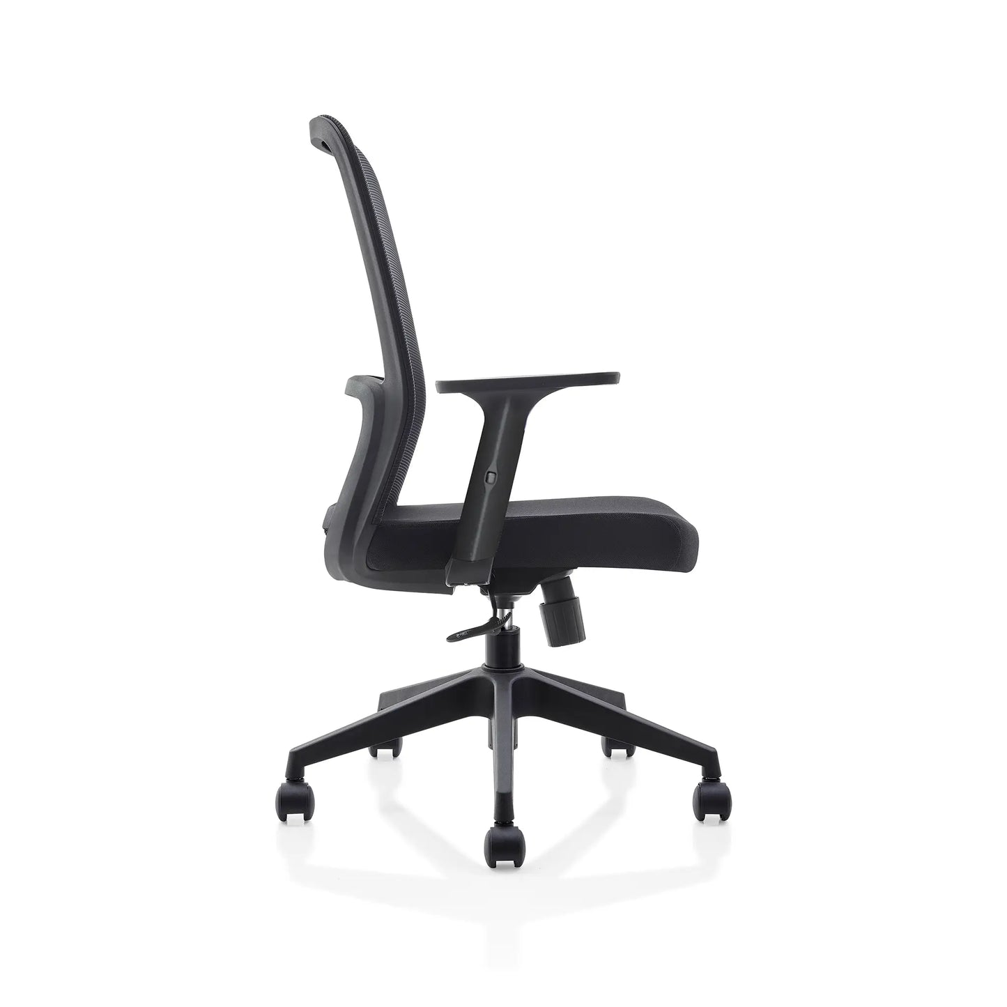 Silla Operativa Cozy OHE-173 Negra – Comodidad Ergonómica con Altura y Soporte Ajustables