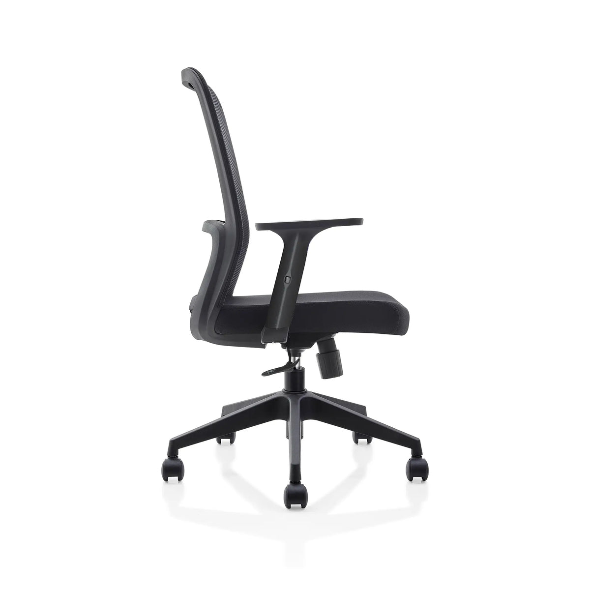 Silla Operativa Cozy OHE-173 Negra – Comodidad Ergonómica con Altura y Soporte Ajustables