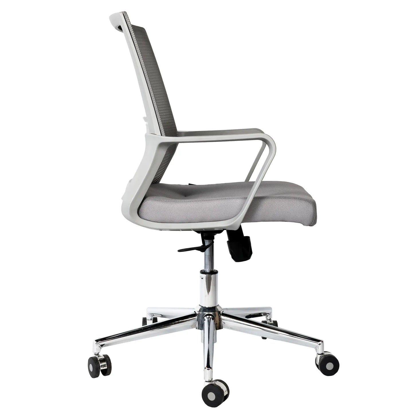 Silla Operativa Sling OHE-94Plus Gris – Estilo Ejecutivo con Respaldo Medio y Espuma de Alta Densidad