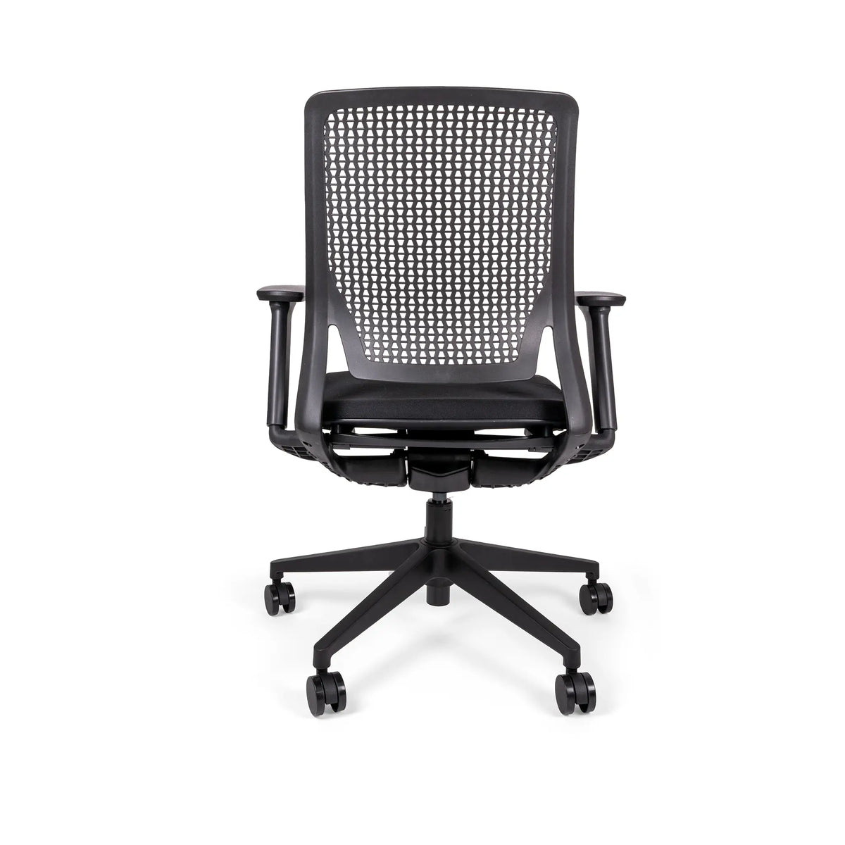 Silla Operativa Morico OHE-2003 Negra – Respaldo Perforado y Reclinamiento Sincronizado