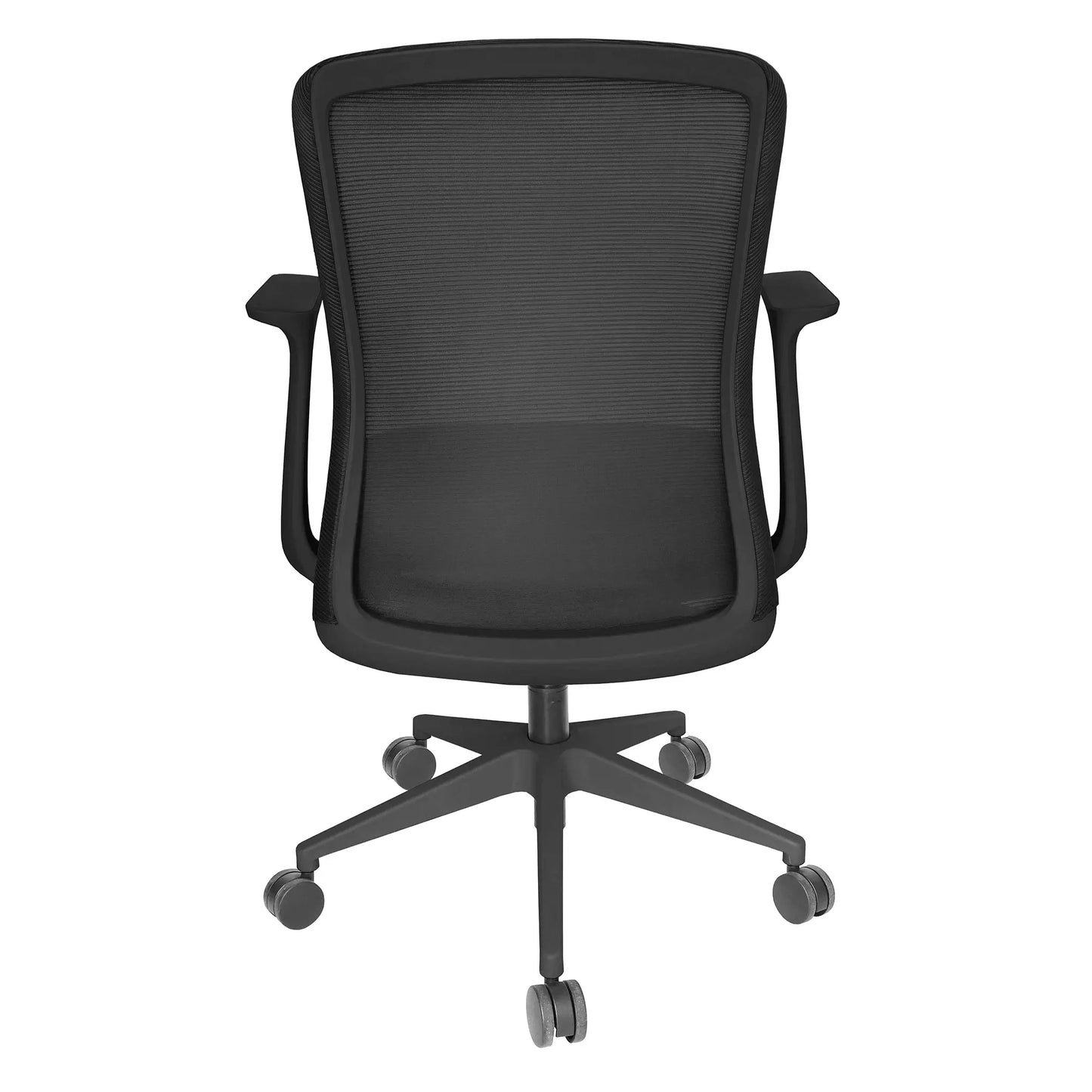 Silla Operativa Mouse OHE-84 Negra – Respaldo Alto y Ergonomía Compacta para Espacios de Alto Rendimiento