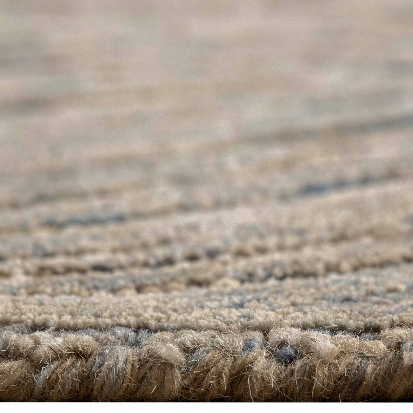 Tapete Decorativo Feizy Helena 144N – Azul Celeste | Gris en Lana Natural