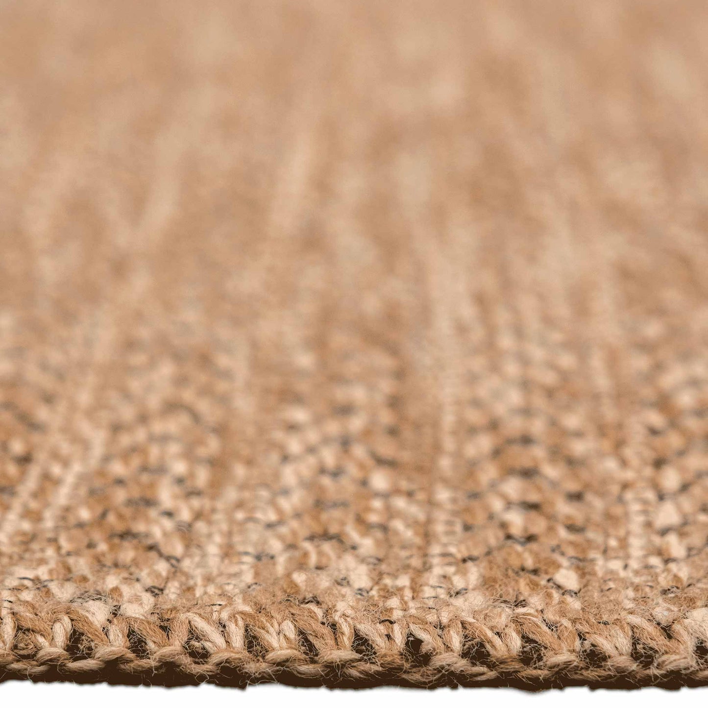 Tapete Decorativo Feizy Sari 2019R – Tejido Plano Moderno Negro | Crema