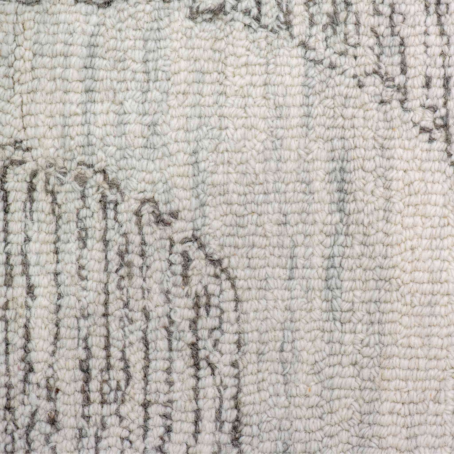 Tapete Decorativo Feizy Helena 146N – Ivory | Gris con Relieve Retro-Orgánico