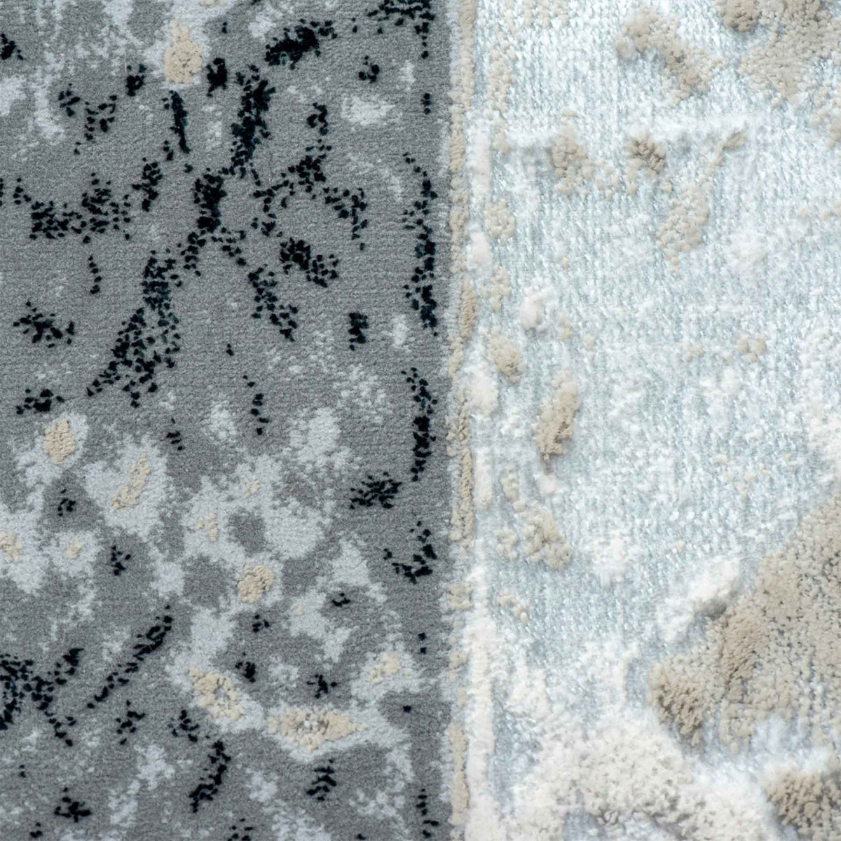 Tapete Decorativo Nela 1094C Plata – Abstracto · Interior