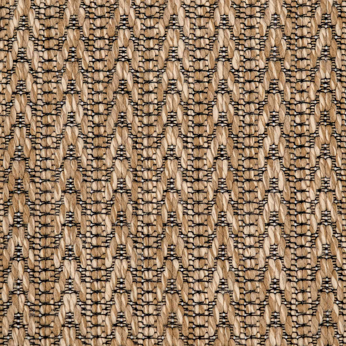 Tapete Decorativo Sari 2019R Negro / Crema – Natural · Exterior