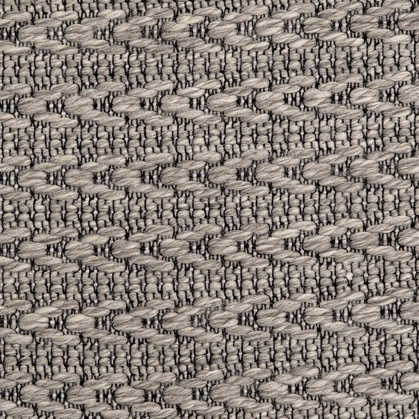 Tapete Decorativo Feizy Sari 2020R – Tejido Plano Moderno Negro | Gris