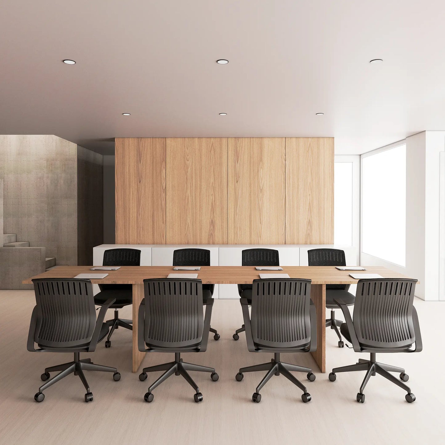 Silla Operativa Whale OHE-100 Negra – Soporte Lumbar y Diseño Ergonómico