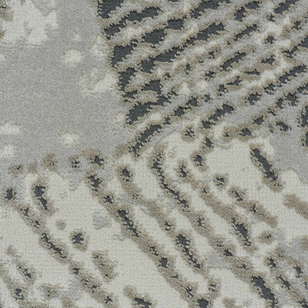 Tapete Decorativo Eren 1098C Gris / Beige – Geométrico · Interior