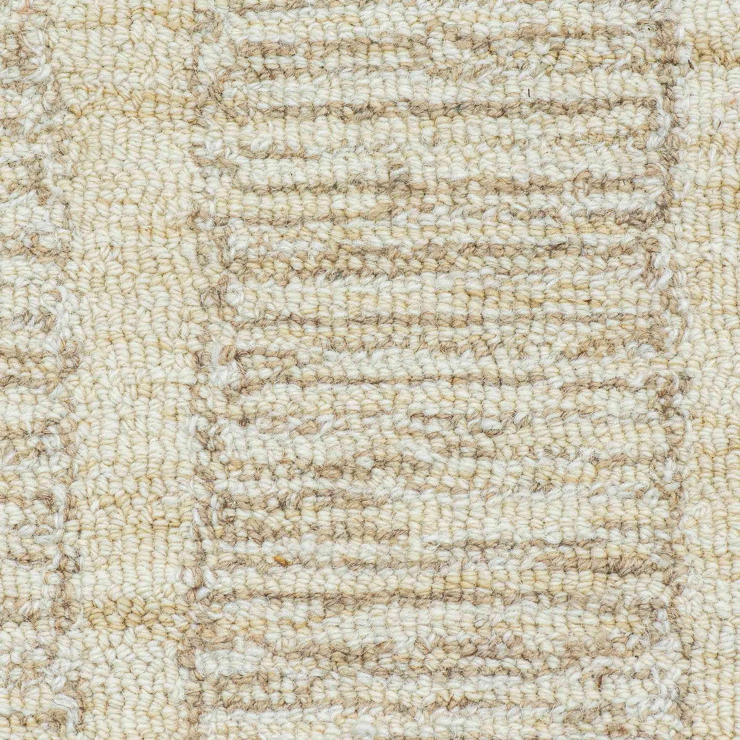 Tapete Decorativo Feizy Helena 145N – Ivory | Beige con Relieve Orgánico