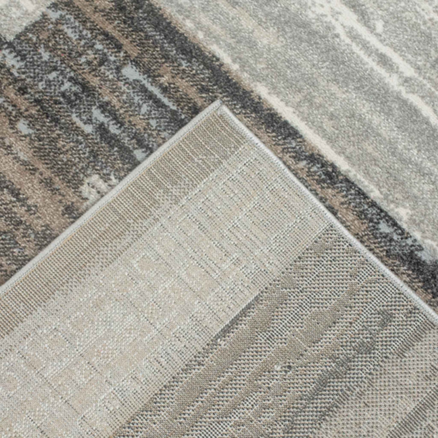 Tapete Decorativo Feizy Montreal 1101C – Geométrico Moderno en Color Mocha