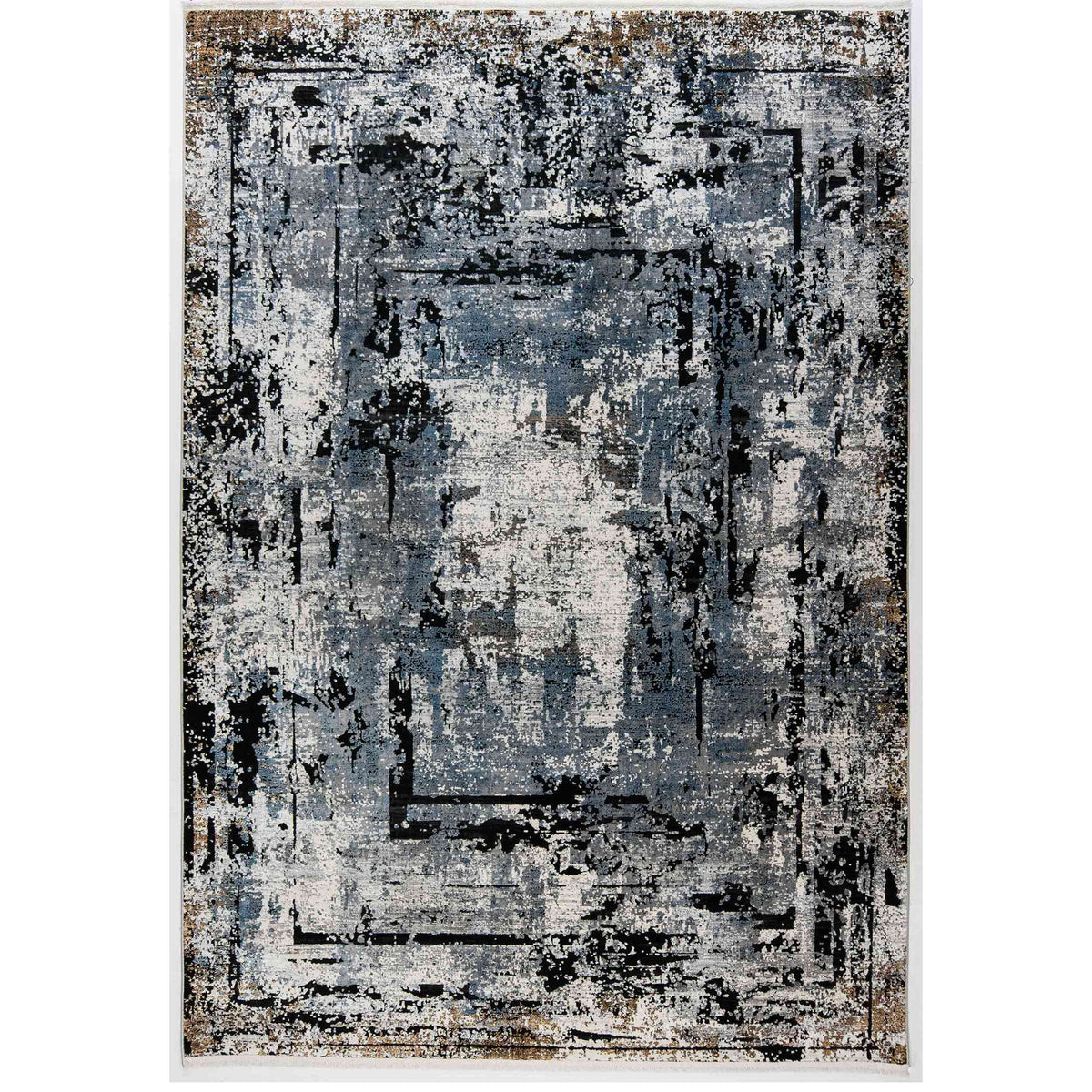 Tapete Decorativo AMALFI T2243 - Gris - Viscosa | Acrílico - Hecho a Máquina - Dorzav