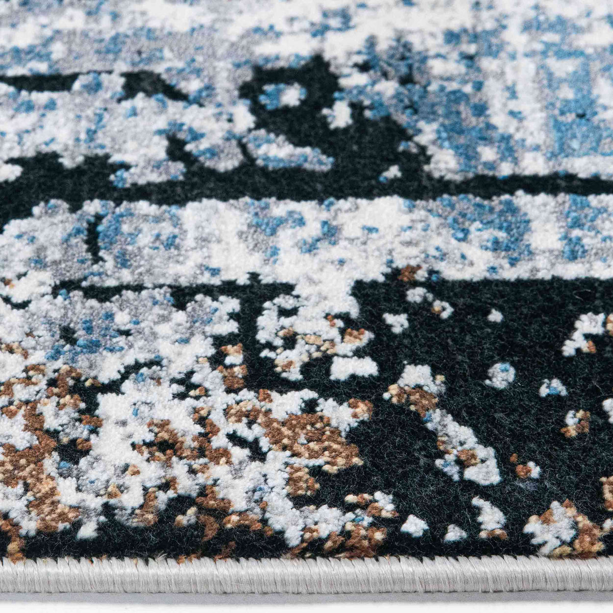 Tapete Decorativo AMALFI T2243 - Gris - Viscosa | Acrílico - Hecho a Máquina - Dorzav