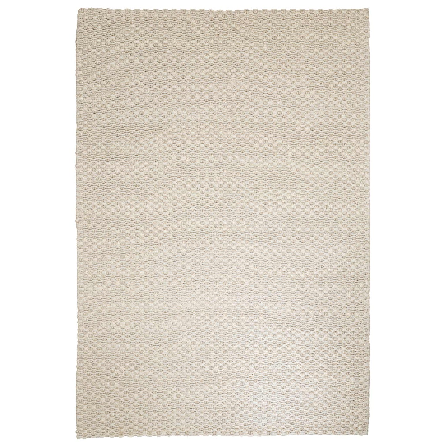 Tapete Decorativo ANIKA N8049 - Crema - Lana | Algodón | Poliéster - Hecho a Mano - Dorzav