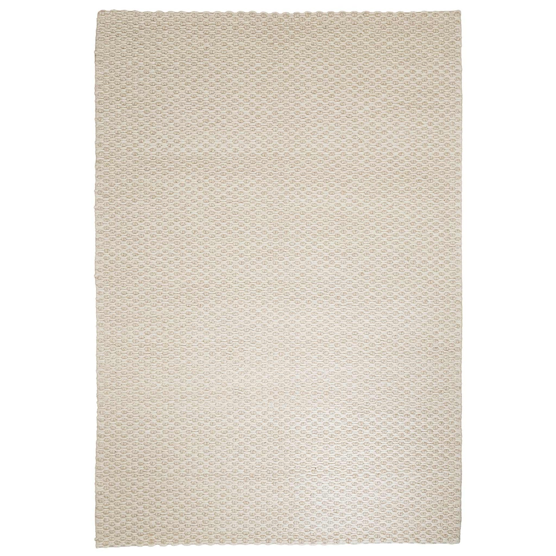 Tapete Decorativo ANIKA N8049 - Crema - Lana | Algodón | Poliéster - Hecho a Mano - Dorzav