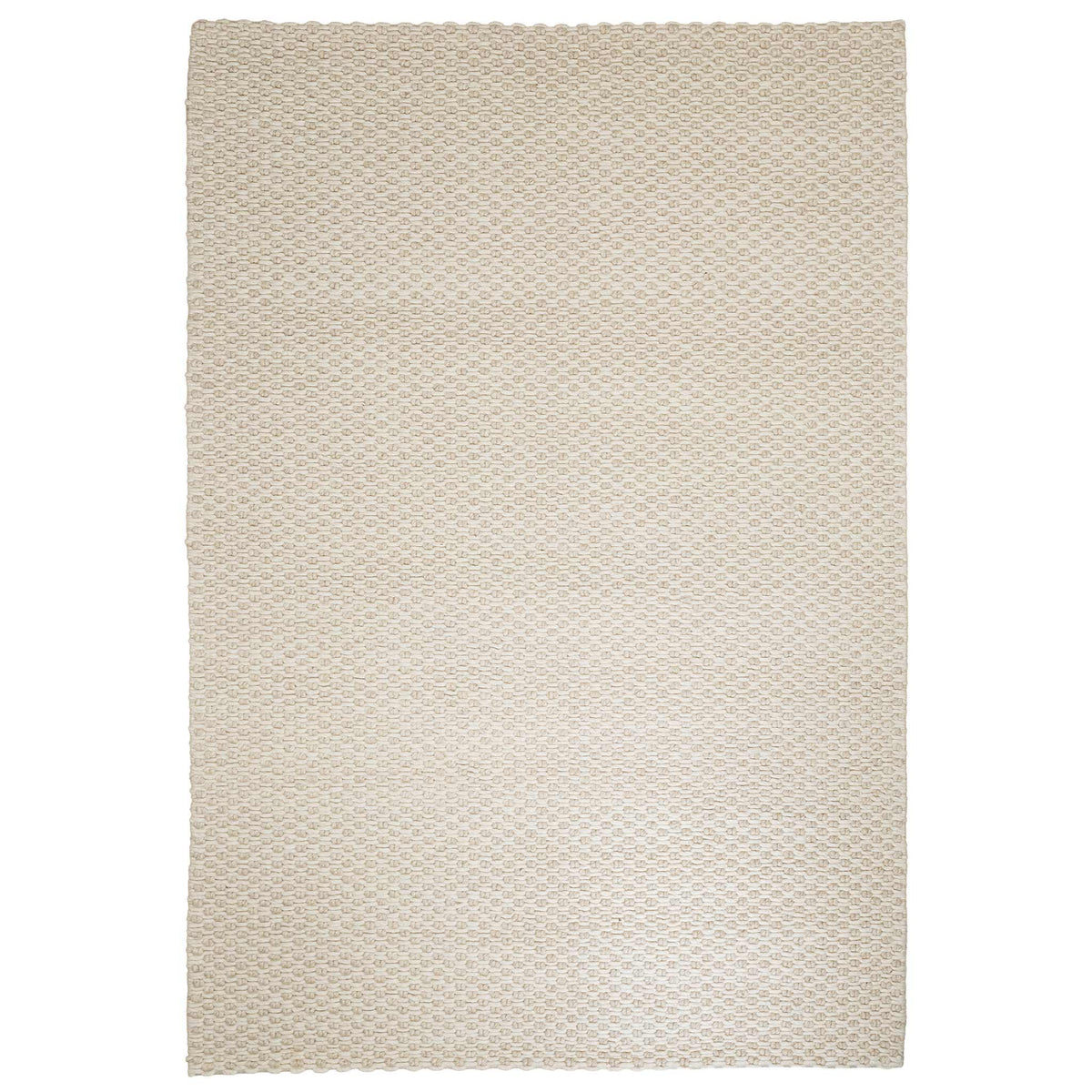 Tapete Decorativo ANIKA N8049 - Crema - Lana | Algodón | Poliéster - Hecho a Mano - Dorzav
